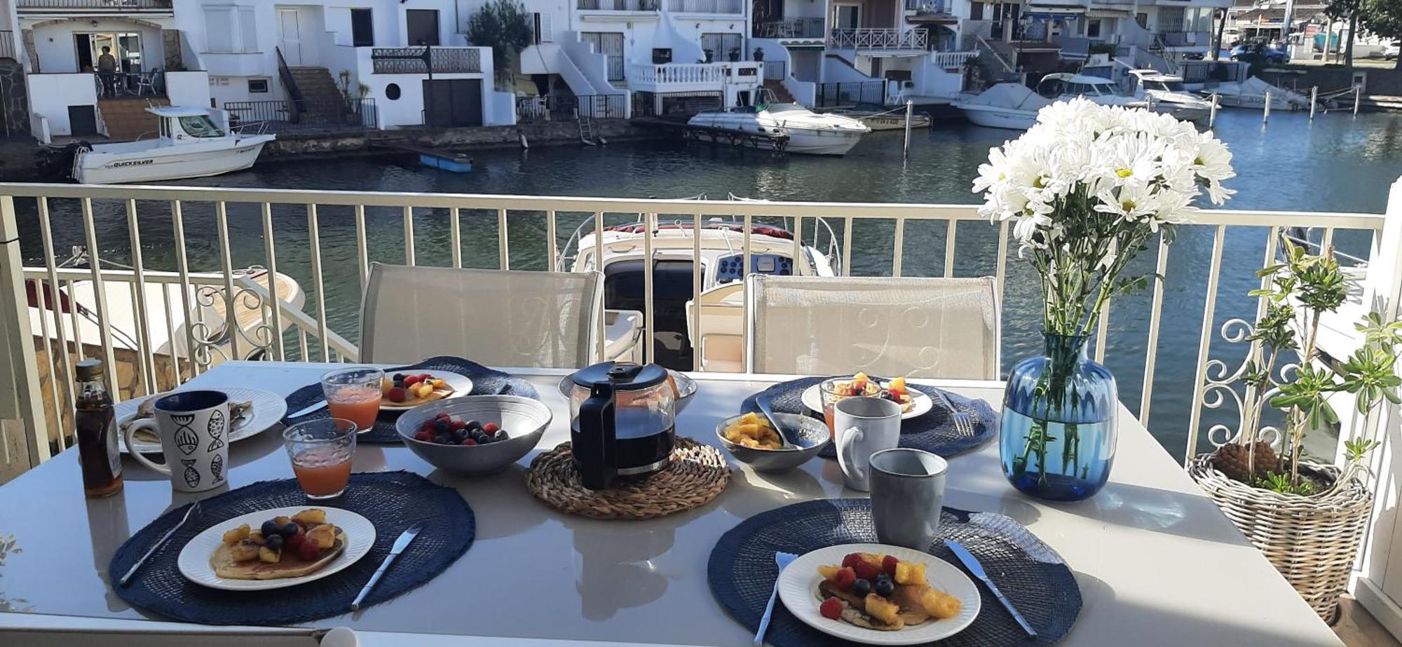 Villa Casa Blue Port Banyuls Empuriabrava Extérieur photo